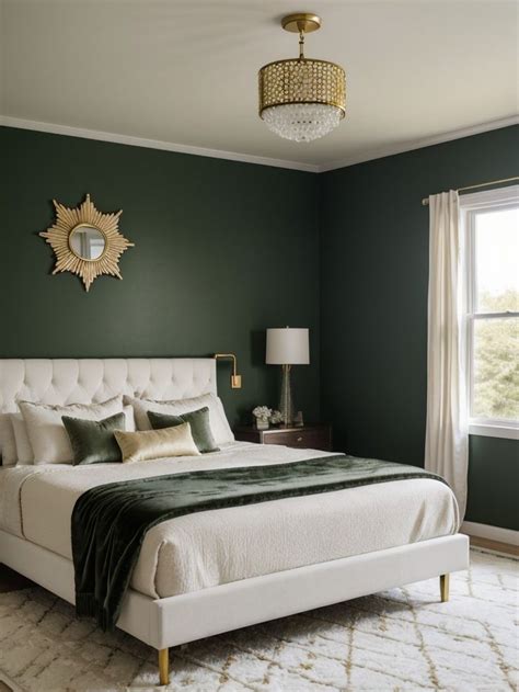 Hunter Green Accent Wall