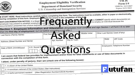 I-9 Form FAQs