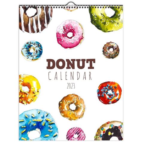 Ichkudo Donut Calendar Design