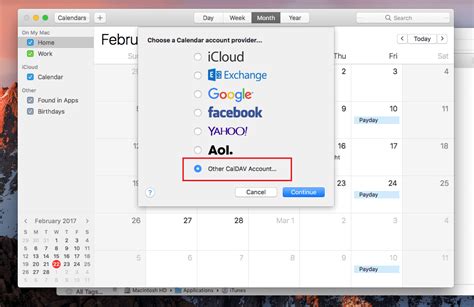 iCloud Calendar Import