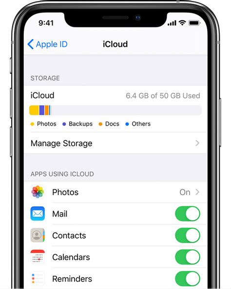 iCloud Features