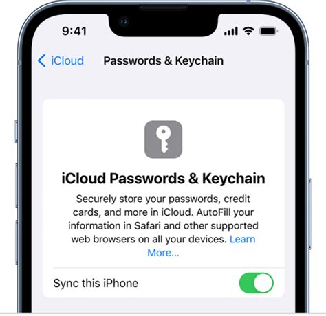 iCloud Keychain