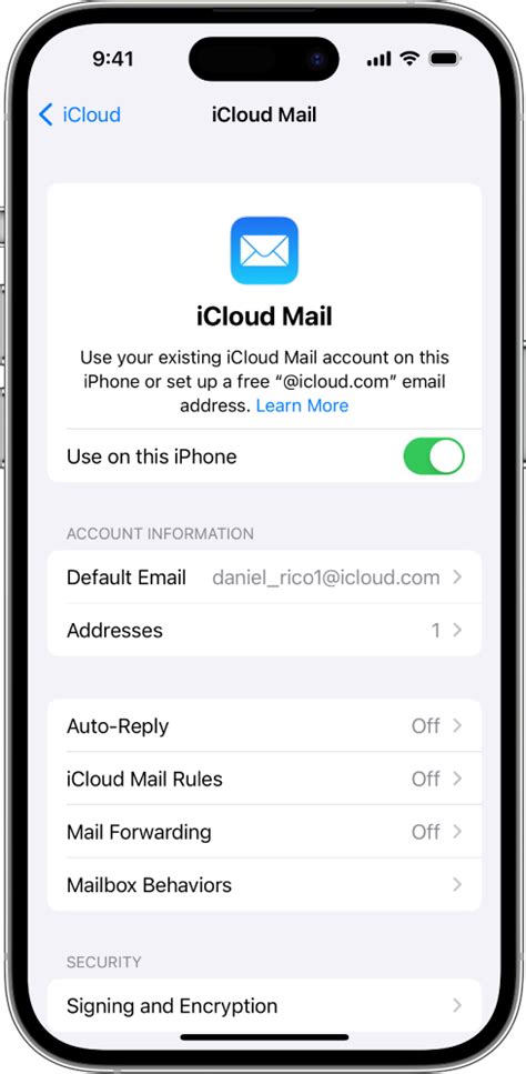 iCloud Mail