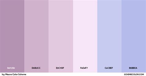 Icy Mauve Color Palette