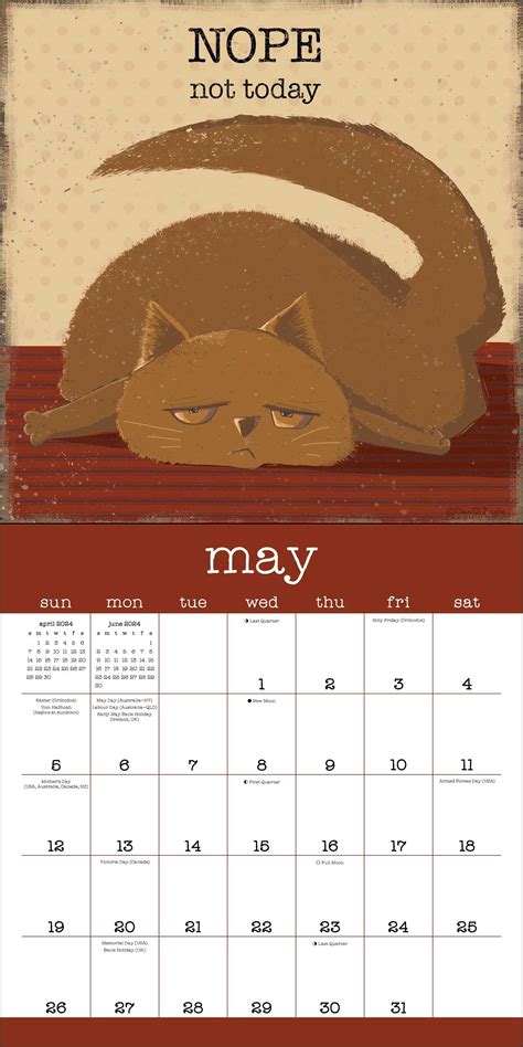 Illustrative Cat Calendars