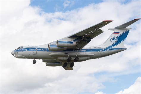 Ilyushin Il-76 in flight