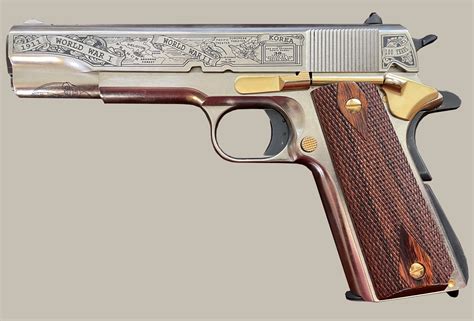 John Browning's design team with the 1911 pistol