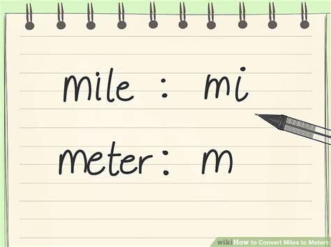 Importance of converting meters to miles