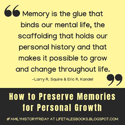 The Importance of Memories