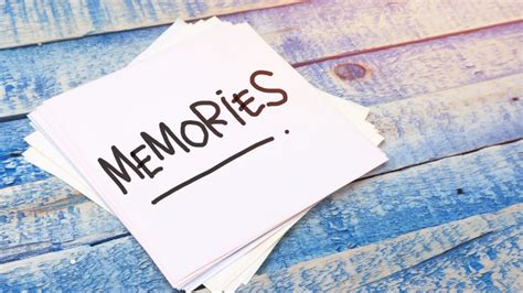 The Importance of Sharing Memories