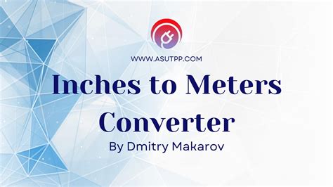 Inch to Meter Conversion