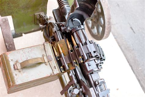 Russian DShK machine gun