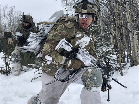 Infantry soldiers in urban warfare