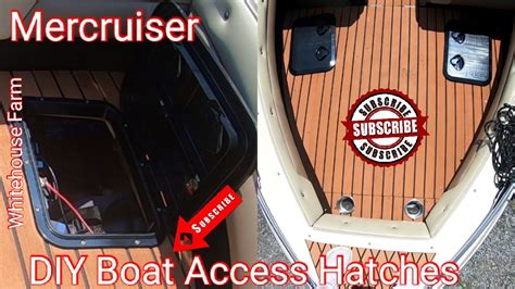 installing boat hatches and doors