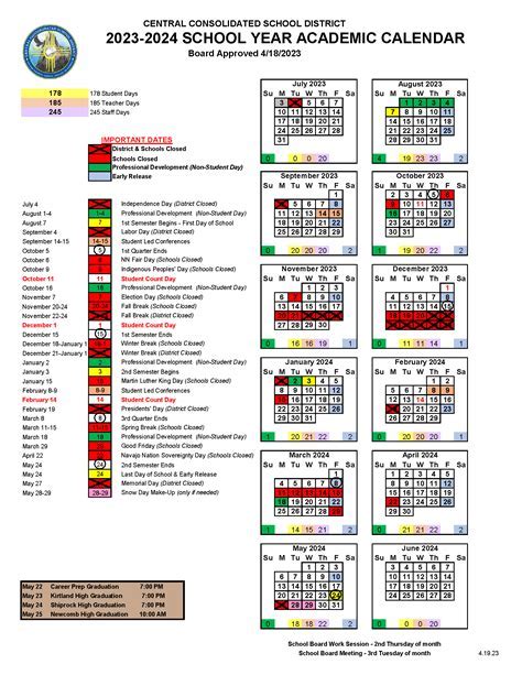 Integrating the Academic Calendar into Personal Planning