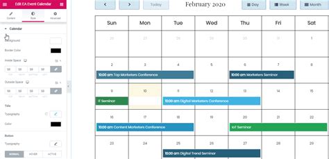 Integrating Event Calendar with Divi Features