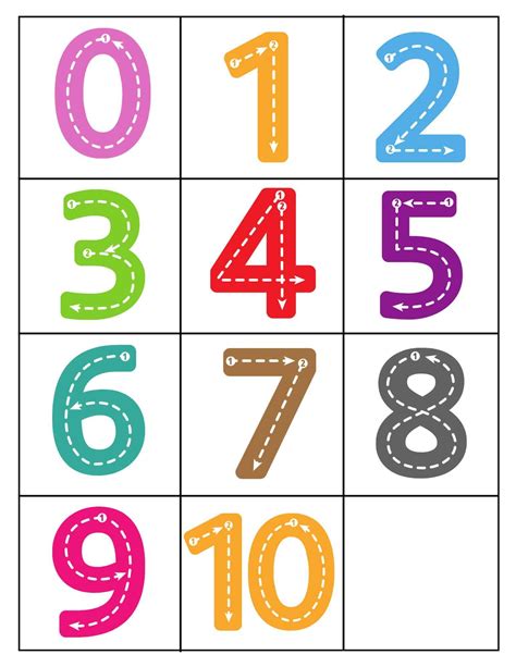 Introduction to Colorful Number Prints