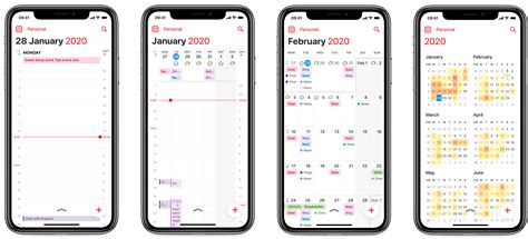 iPhone Calendar App