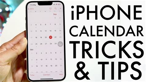 iPhone calendar tips and tricks