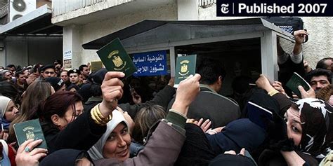 Iraqi refugees in 2007