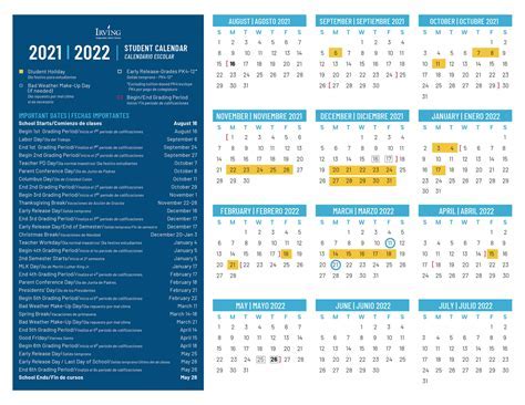 Irving ISD Calendar Success