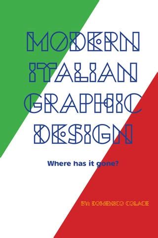 An Italian graphic design, featuring the color palette's elegance