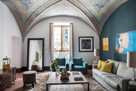 A stunning Italian interior design, showcasing the color palette's warmth