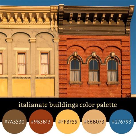 Italianate Color Palettes