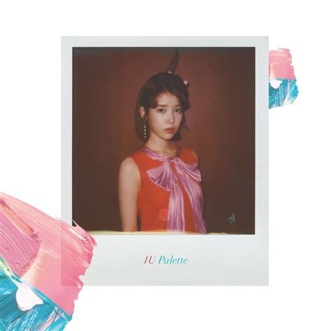 IU Palette Album Blue Color