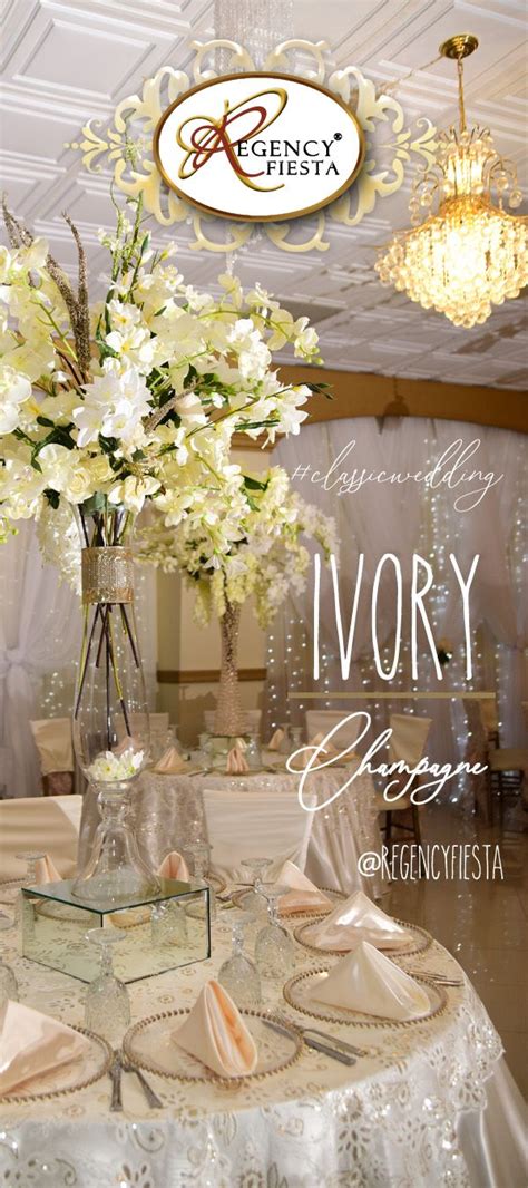 Ivory and Champagne Wedding