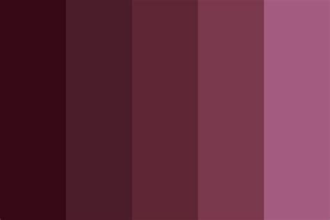 Ivory and plum color palette