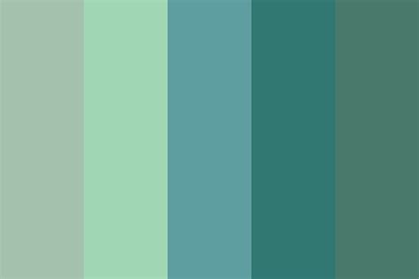 Ivory and seafoam color palette