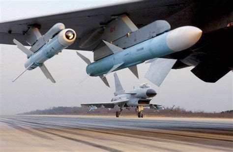 J-15 fighter jet conducting air-to-ground strike