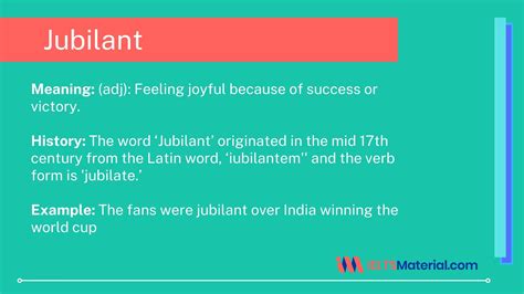 Jubilant Definition