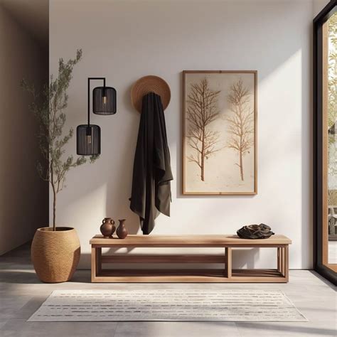 Japandi entryway inspiration