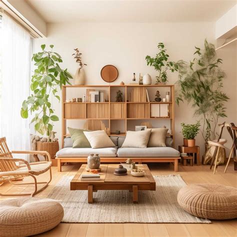 Japandi living room inspiration