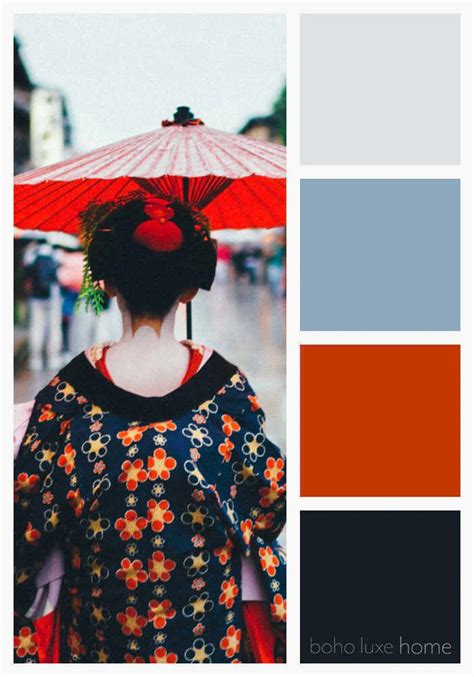 Japanese Color Palette in Modern Design