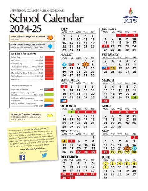 JCPS Calendar Resources