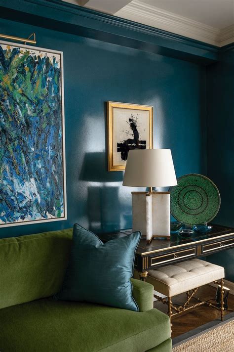 Jewel-toned color palettes in interior design