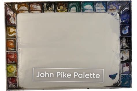 John Pike Palette artist at work