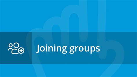 Join Groups