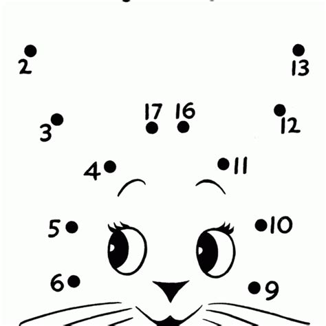 Animal-themed join the dots printables