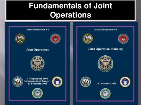 Joint Operations Tactics