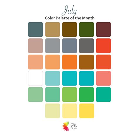 July Color Palette 2