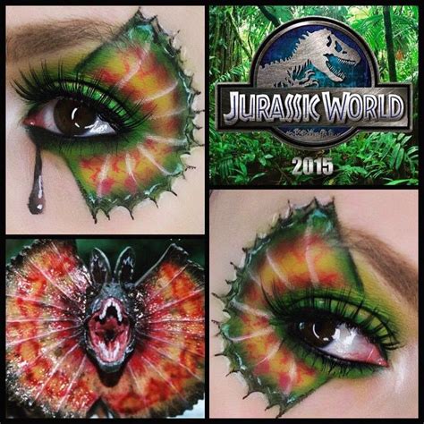 Jurassic Park Eye Makeup 2