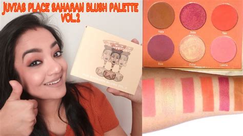 Juvia's Place Palette Blush Swatches and Review