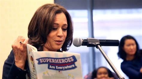 Kamala Harris at a book signing, showing emotional vulnerability