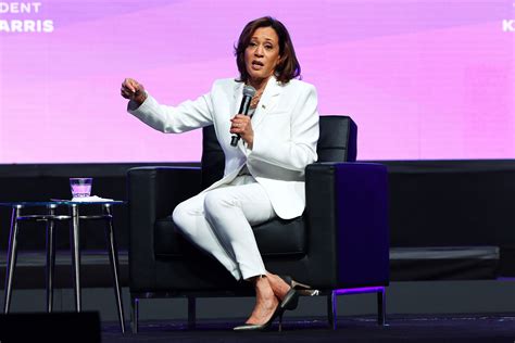 Kamala Harris on Stage