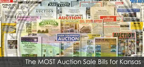 Kansas Auction Calendar Events