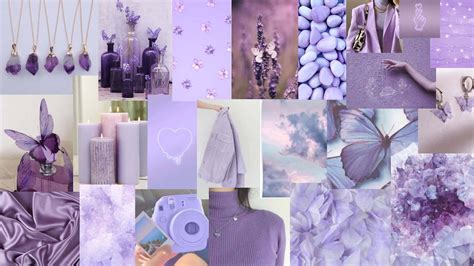 Lavender kawaii color palette